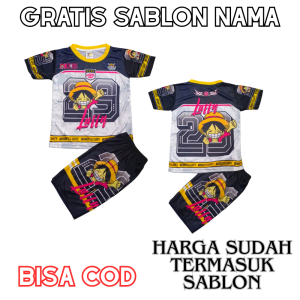 COD GRATIS SABLON NAMA/ setelan baju anak laki laki baseball one piece/baju jersey olahraga anak laki laki