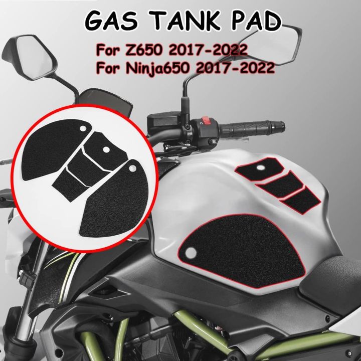 Allotmark Motorcycle Anti Slip Tank Pad Stickers Side Gas Tank Pad