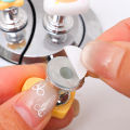 【Warm Homie】4 Pcs New Cute Butter Bear Toilet Press Button Water Tank Push Switch Assistant Cabinet Door Drawer Handle. 