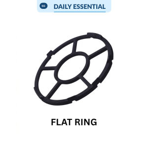 【DAILY ESSENTIAL】 Gas Stove Anti-Slip Pot Support Ring / Cast Iron Pan Support / Small Pot and Milk Pan Helper / Flat