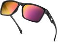 KastKing FlatRock Polarized Sport Sunglasses for Men and Women, Ideal for Driving Fishing Cycling Running, UV Protection. 