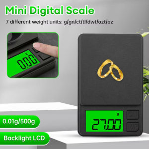 TB016 Timbangan Mini Digital 500gr /0.01gr / Timbangan Emas Timbangan perhiasan Pocket Scale.