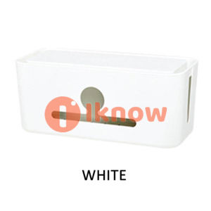 I know Table Cable Organizer Power Cord Board Storage Box USB Charger Strip Fixed Finishing Office Desktop Plug Cable Box
