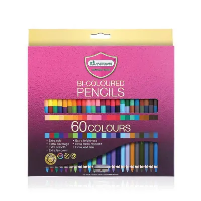 สีไม้ มาสเตอร์อาร์ต เกรดพรีเมี่ยม (48 สี 2 หัว/หัวเดียว) (60สี) (72สี) (100 สี)