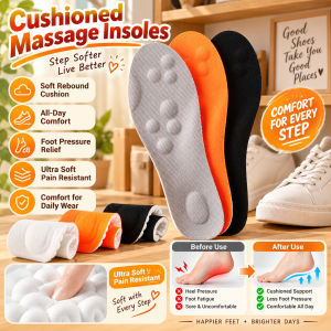 Anti-Fatigue Shock Absorbing Insoles Comfortable Footwear Relief Insoles