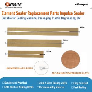 Element Kawat Sealer 40cm 3mm / Elemen Kawat Pemanas 40cm 3mm / Sealer Replacement Parts Impulse Sealer OIS-400