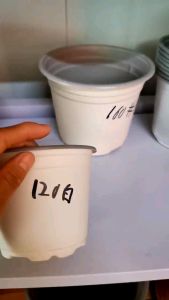 PVC SOFT POTS /Nursery Pot/ Seedling Pot(50pcs)