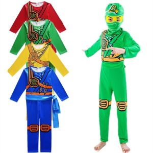 Bán Chạy Trang Phục Hóa Trang Ninjago 3 Cái/bộ Bộ Áo Liền Quần Cái/bộ Quần Áo Dự Tiệc Giáng Sinh Halloween Bộ Đồ Thời Trang Đường Phố Siêu Anh Hùng Ninja Cho Bé Trai Bé Gái Quà Tặng Sinh Nhật Vận Chuyển Nhanh