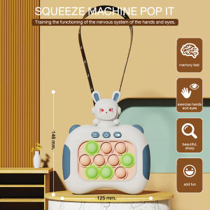Quick Push Game Electronic Pop Light Fidget Toys for Kids Adult Anti Stress Relief Sensory Toys Boys & Girls Fun Games