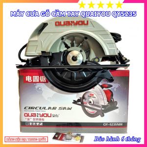 Máy Cưa Gỗ Cầm Tay QUAIYOU QY5235 (2100W) - Lưỡi D230 - Cắt Đa Vật Liệu - Hàng Nội Địa Cao Cấp - Bảo Hành Chính Hãng 6 Tháng