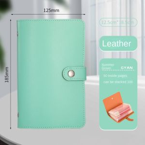 LUMIYA PU 100 Envelopes Money Saving Challeng Save Money Large Capacity Mini Binder Savings Challenge Funny Reusable Budget Binder Lovers