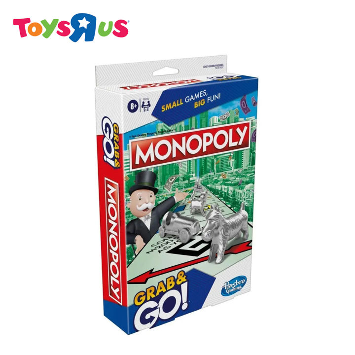 Jogo Grab & Go Monopoly Da Hasbro Gaming | Parcelamento sem juros
