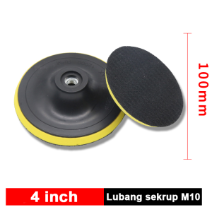 NESO Amplas bulat Velcro [COD] 4 Inch Grit Grid 40 60 80 120 150 180 240 320 400 600 800 1000 2000