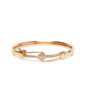 Y071 Gelang Wanita Model Baru Emas/Titanium/Anti Luntur Gelang Dewasa Murah Mata Zirkon Gelang Lapis Emas Imitasi