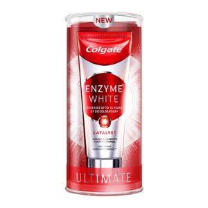 Colgate Active Enzyme Whitening Toothpaste 高露洁活性酵素美白牙膏欧洲进口无水配方去牙渍薄荷清新口气牙膏