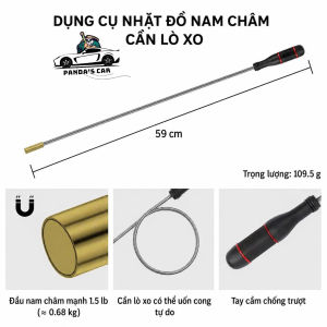 Cây hút nam châm nhặt ốc vít rơi Cây nam châm hút kim loại