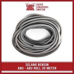 Selang Bensin Abu Abu ROLL 20M (PSP) - Slang Tali Vacum Vacuum Karet Sintetis Minyak Bensin