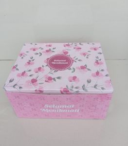 Dus Kue Murah Box Makanan Untuk Jualan Snack Box Ekonomis Uk. 12x12 12x14 uk 12x16 (isi 50 lembar)
