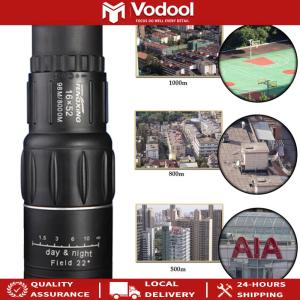 16x52 Handheld Monocular HD Optical Telescope 66M/8000M Outdoor Binoculars Outdoor Camping Bird Watching Tools
