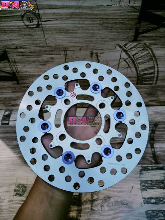 CNC Floating Rotor Disc Brake 190mm Universal BREMB Click / Beat / Mio ...