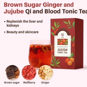 Brown Sugar Ginger Jujube Tea Woman Health Tea Bag Red Dates Longan Herbal Tea Bags For Health Blood Nourishment