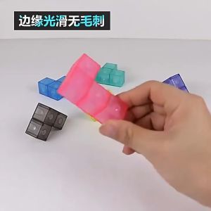 Baby‘s Mommy Magnetic Cube Puzzle Toy 3d Building Blocks Educational Brain Teaser Portable Tahan Lama For Kids Home Play