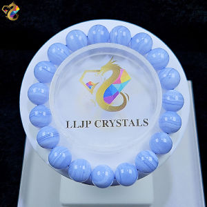 Collection Grade Blue Lace Agate Bracelet