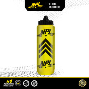 NPL Water Bottle 1L Non Return Valve – Leak Proof BPA Free Heavy Duty Sport Gear