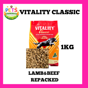 VITALITY CLASSIC LAMB&BEEEF 1KG REPACKED
