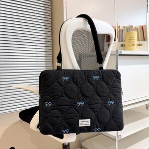 DIVATEN 13-15.6inch Laptop Sleeve Puffy Large Capacity Tablet Handbag  Multifunctional Protective Cover Universal