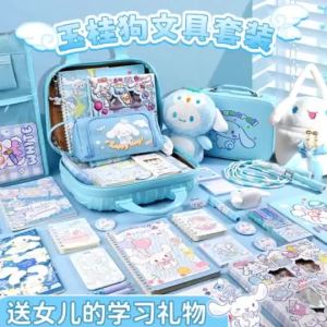 Stationery Suit Cinnamoroll Babycinnamoroll Gift Student School Supplies Girl Gift Birthday Gift Children Stationery Gift Bag 文具套装玉桂狗礼盒学生学习用品女孩礼物生日礼物儿童文具大礼包