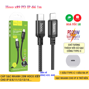 Cáp type c to lightning hỗ trợ sạc nhanh 18w iPhone 8 8 plus X Xs Xr Xs max 11 12 pro max chính hãng Remax RC-009