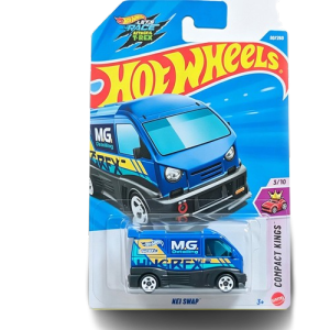 Mô Hình Xe Hot Wheels Kei Swap Blue Compact Kings 2026 Chính Hãng