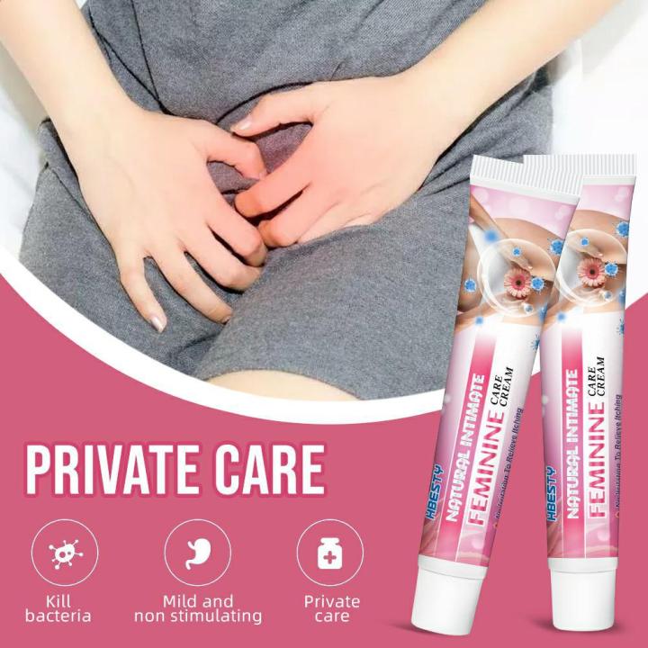 Natural Feminine Care Cream, Itch Burning Relief, Maximum Strength, Odor Remove, Moisturising Body Skin Care Tools Anti Dryness Feminine Ointment