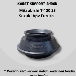 Karet Support Shock Mitsubishi T-120 SS - SUZUKI APV FUTURA CARY 1.3/1.5 karet ban harga 1pcs.