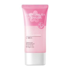 BPOM LAIKOU Japan Sakura Peeling Gel Menghilangkan Kulit Mati/Menghaluskan/Mencerahkan Warna Kulit Eksfoliasi 60g