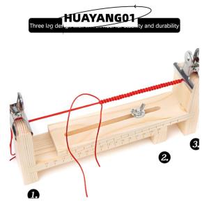 HUAYANG01 [2023 new HOT FASHION] Creative Practical Rope Braiding Tool Hand-knitted Rope Rack For Bracelets Necklaces DIY Handcraft Rope Knitting Fixing Tools