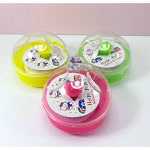 Hộp Đựng Phấn Rôm Cho Bé Kèm Bông Chậm Phấn