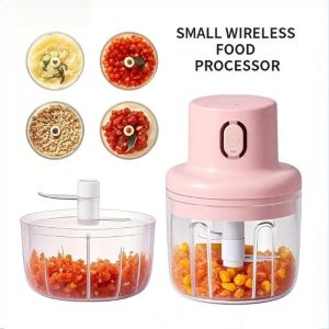 Mini Electric Garlic Masher Vegetable Grinder Chopper Baby Food Blender Meat Crusher Garlic Chopper