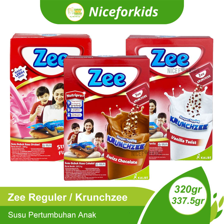 Susu Zee Reguler Nutripro Complex Susu Anak Tinggi Kalsium Peninggi Badan