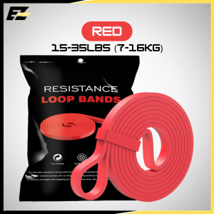 EZSport Resistance Band | 8-175LBS Natural Latex Gym Elastic Band | Stretching Band | Pull Up Band | Gym Getah Senaman | 健身弹力带