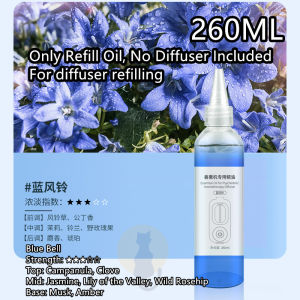 [✅SG Ready Stock] 260ml Premium Essential Oil Refill for Automatic Diffusers | Universal Fit All Aroma Dispensers