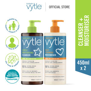 Vytle Cleanser 450ML and Moisturizer 450ML Bundle