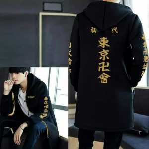 Jaket Pria Jubah Anime TOKYO REVENGERS SANO MANJIROU MIKEY TOKYO MANJI TENJIKU JAKET KUROKAWA IZANA