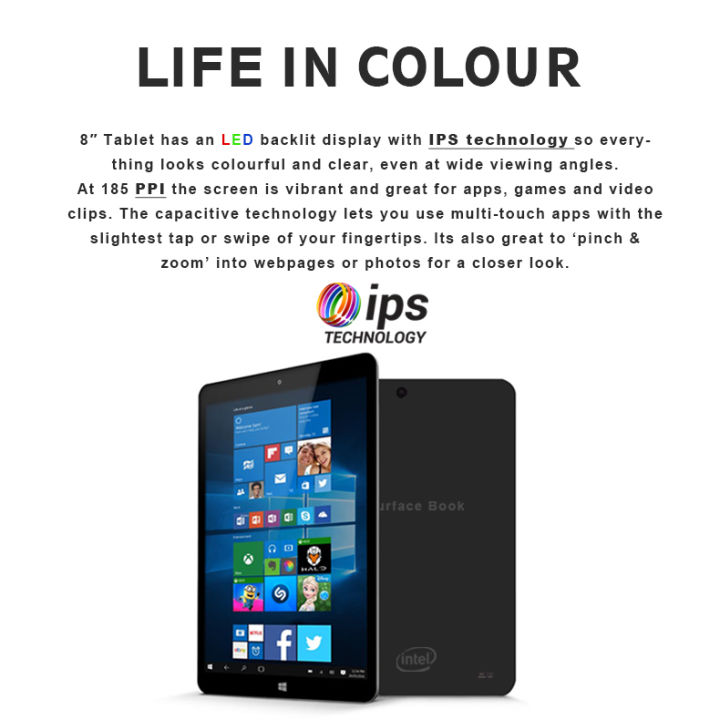 ONESYNC%208%20inch%20Windows%20Tablet%20RAM%204GB%20ROM%20128GB%20IPS%20Touchscreen%20Intel%20Quad%20Core%20Processor%20Mini%20Pocket%20Touchscreens%20Laptop%20-%20Image%204