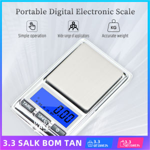 200g / 0.01g Mini Double Digital Gram Scale Portable Digital Electronic Scale
