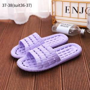 Summer Indoor Bathroom Non-slip and Non-odor Mens Pvc Plastic Slippers Hollow Out Indoor Slippers