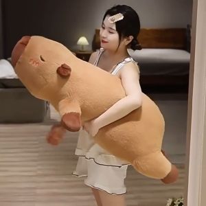 Capybara Plush Toy 50/70/90cm Soft Cute Stuffed Doll Birthday Gift