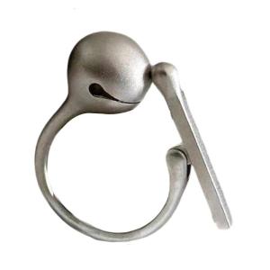 Unique Designs Muyu Pattern Rings Sturdy Alloy Comfort Fits Accessory Portable for Trendy Men and Women Daily Use