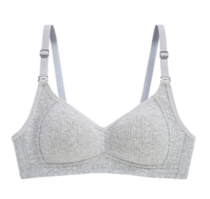 Tokofashion BH Bra motif garis lurus Push Up Style Senam Zumba Yoga Pakaian Dalam Wanita BR484